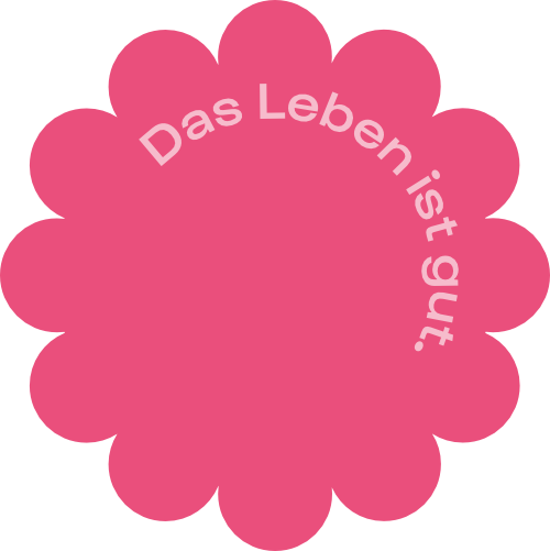 Begeisterei flower slogan